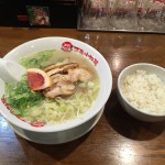 鶏パイタン麺とごはんのセット