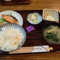 鮭柚庵焼定食
