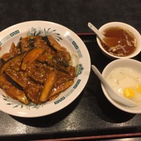 麻婆茄子麺　メイン・スープ・デザート